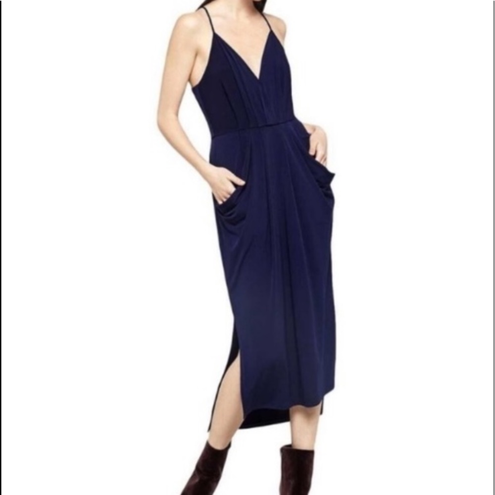 BCBG Generation mid dress size medium color blue